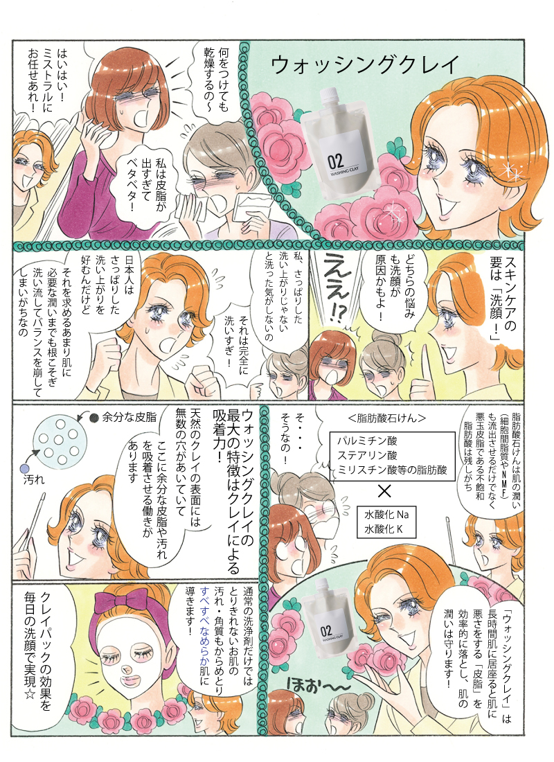 ウォッシングクレイ物語