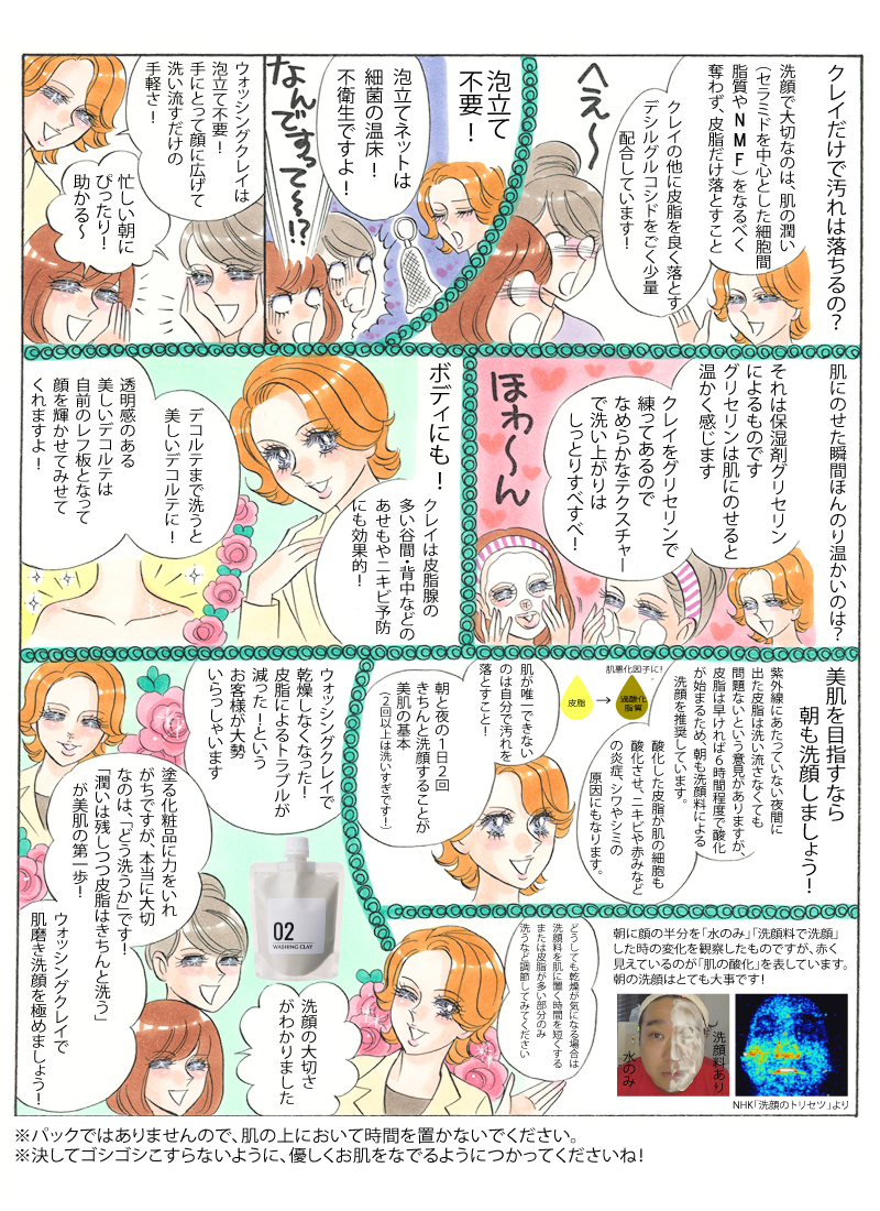 ウォッシングクレイ物語